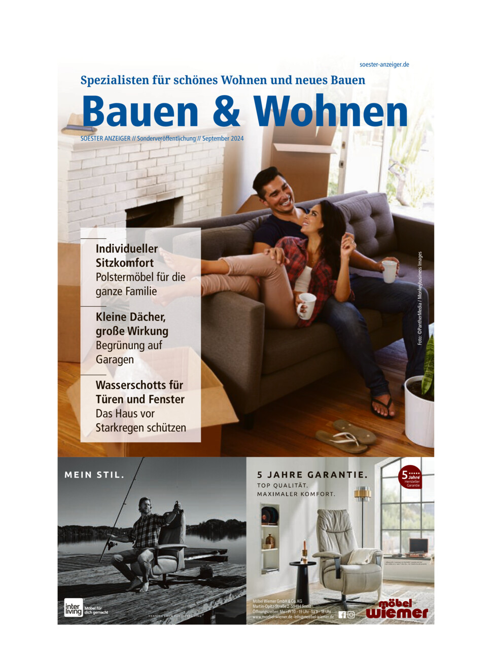 Bauen & Wohnen vom Samstag, 21.09.2024